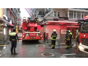 Bacadan Çıkan Duman İtfaiyeyi Alarma Geçirdi