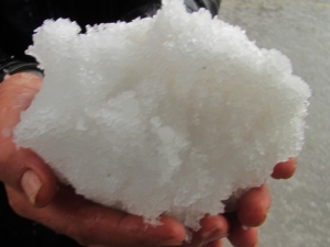 Araban’da Dolu Yağışı