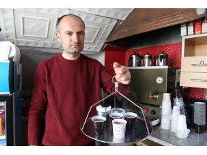 Çay Ocağından Korona Virüsüne Karşı Pet Bardaklı Önlem