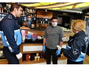 Büyükşehir Zabıtası Korona İçin Sokakta