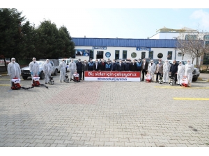 Çiftçi, “ Biz Sizler İçin Çalışıyoruz, Evinde Kal Çayırova”