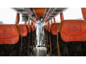 Tugay’ın Araçları Dezenfekte Edildi