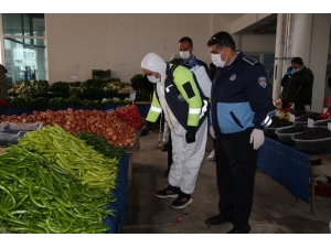 Semt Pazarında Korona Virüs Tedbirleri Alındı