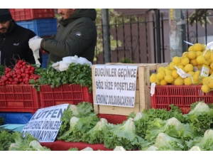 Bolu’da, Pazar Esnafından Korona Virüsü Tedbiri