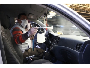 Sağlık Çalışanlarının Araçlarını Ücretsiz Dezenfekte Edecek