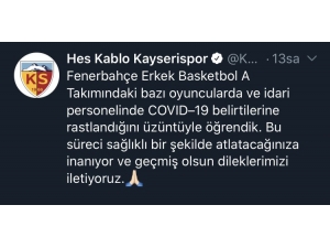 Fenerbahçe’ye Geçmiş Olsun Mesajı