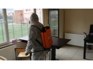 Futbol Kulübü Tesisleri Dezenfekte Edildi