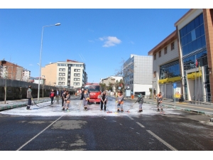 Bingöl’de Korona Virüse Karşı Kapsamlı Temizlik