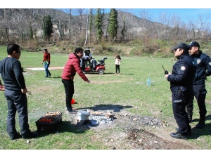Mangal Yasağına Uymayanlara Polisten Uyarı