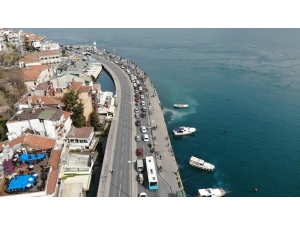 İstanbullular Boğaza Akın Etti