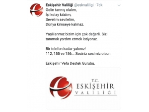 Eskişehir Valiliğinden Anlamlı Mesaj