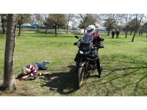 Samsun’da Polis Sokağa Çıkması Yasak Olan 65 Yaş Üstü Vatandaşları Evine Gönderdi