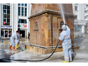 Yozgat Belediyesinden Geniş Kapsamlı Temizlik Çalışması