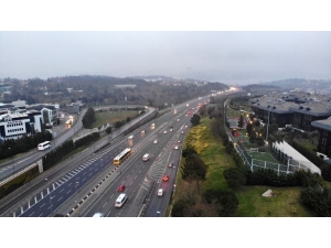 İstanbul’un Pazartesi Trafiğine ’Korona Virüs’ Etkisi