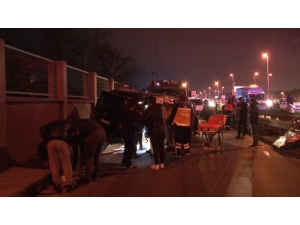 Avcılar’da Otomobil İle Panelvan Araç Çarpıştı: 2’si Ağır 4 Yaralı