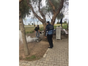 Zabıta Mangalcılara Göz Açtırmadı