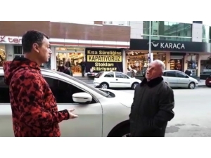 Başkan Şimşek Sokakta Gezen Vatandaşları Tek Tek Uyardı
