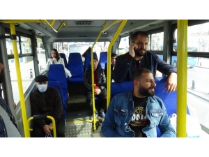 Hatlı Minibüslere 65 Yaş Üstü Vatandaşlar Binemeyecek