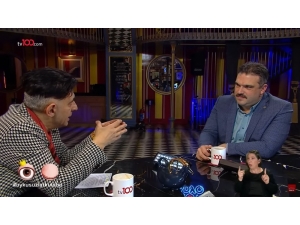 Rektör Çomaklı Okan Bayülgen’e Anadolu Üniversitesi’ni Anlattı