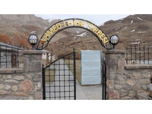 Korona Virüs Nedeniyle Kapatılan Ahmed-i Hani Türbesi Sessizliğe Büründü