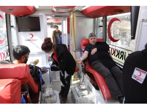 Darende’de Kan Kampanyasına Destek