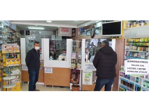Gölbaşı’nda Eczanelerde Korona Virüsü Önlemi