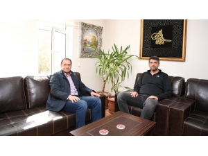 Başkan Kocaman İlçe Sağlık Müdürlüğü’nü Ziyaret Etti