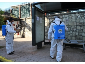 Toroslar’da Dezenfekte Çalışmaları Devam Ediyor