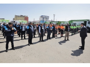 Şehitkamil’de Belediye Personellerine Büyük Jest