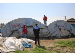 Akdeniz Belediyesi Zabıta Ekipleri, Tırmıl Hayvan Pazarını Kaldırdı