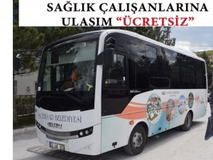 İscehisar Belediyesi Sağlık Çalışanlarına Ücretsiz Toplu Ulaşım İmkanı Sağladı