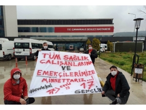 17 Gençlik’ten Sağlık Çalışanlarına Destek