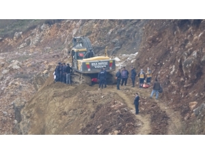 Toprak Kayması Sonucu 1 İşçi Yaralandı