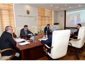 Korona Virüs Tedbirleri Video Konferansla Görüşüldü