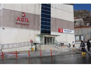 Toma Ve İtfaiye Aracıyla Dezenfekte Çalışması