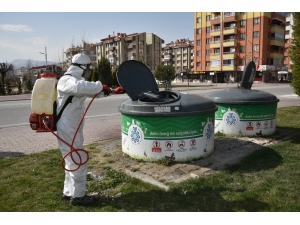 Selçuklu Belediyesi Dezenfekte Çalışmalarına Aralıksız Devam Ediyor