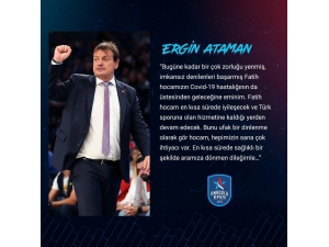 Ergin Ataman’dan Fatih Terim’e Geçmiş Olsun Mesajı