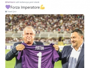 Fiorentina’dan Fatih Terim’e Destek Mesajı