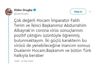 Drogba’dan Fatih Terim’e Geçmiş Olsun Mesajı