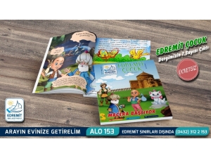 ‘Edremit Çocuk’ Dergisi Yayın Hayatına Başladı