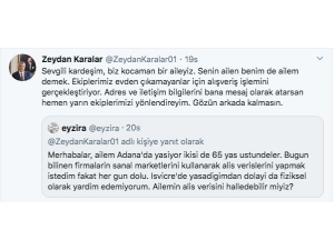 Yaşlılara Alışveriş Desteği Sınırları Aştı