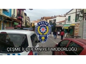 Çeşme Polisinden Anonslu Uyarı
