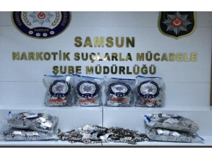 Samsun’da 30 Bin 450 Adet Uyuşturucu Özellikli Hap Ele Geçirildi