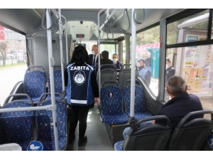 Mardin’de Toplu Taşıma Araçlarında Korona Virüs Denetimi