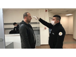 Düzce Belediyesinde Ateş Ölçerli Önlem