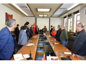 Başkan Yüksel Ve Kaymakam Kaya Tedbirleri Görüştü