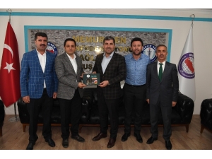 Başkan Asya’dan Sağlık Sen’e Teşekkür Ziyareti