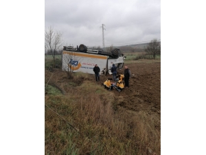 Yağışlar Kaza Getirdi