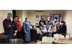 Sağlık Çalışanlarına Destek Devam Ediyor