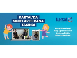 Kartal’da Sınıflar Ekrana Taşındı